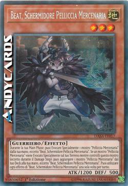 BEAT, SCHERMIDORE PELLICCIA MERCENARIA