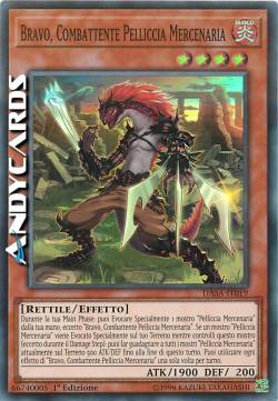 BRAVO, COMBATTENTE PELLICCIA MERCENARIA