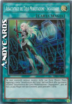 ASSALTATRICE DEL CIELO MOBILITAZIONE - INGAGGIARE!
