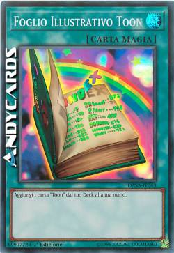 FOGLIO ILLUSTRATIVO TOON