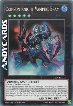 CAVALIERE VAMPIRO SCARLATTO BRAM