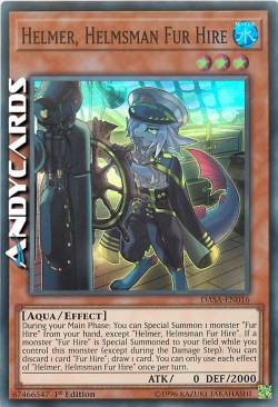 HELMER, TIMONIERE PELLICCIA MERCENARIA