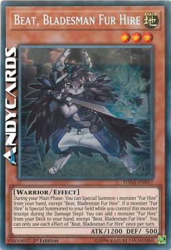 BEAT, BLADESMAN FUR HIRE