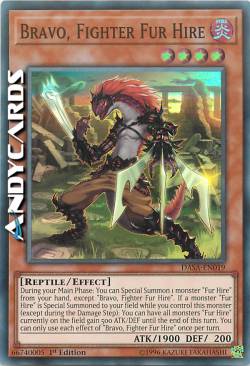 BRAVO, COMBATTENTE PELLICCIA MERCENARIA