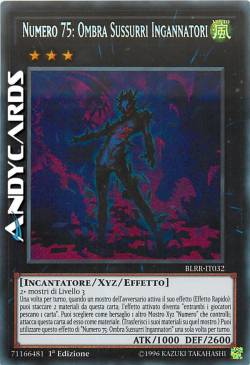 NUMERO 75: OMBRA SUSSURRI INGANNATORI