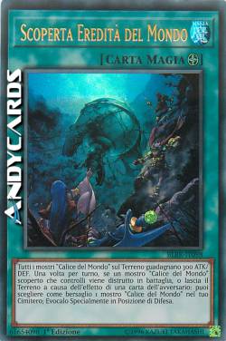 SCOPERTA EREDITÀ DEL MONDO