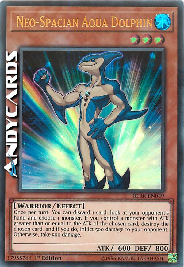 dolphin yugioh card Yu-Gi-Oh! - Chrysalis Dolphin (POTD-EN006) - Power of The Duelist may be 1st or Unlimited Edition Yu-Gi-Oh! Rush Duel/Deck Modification Pack