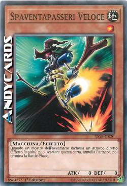 SPAVENTAPASSERI VELOCE