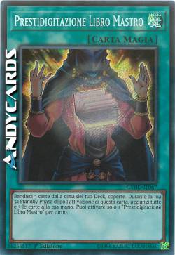 PRESTIDIGITAZIONE LIBRO MASTRO