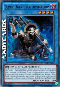 DEMISE, AGENTE DELL'ARMAGEDDON