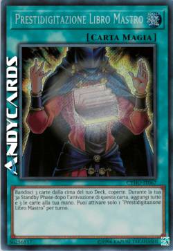 PRESTIDIGITAZIONE LIBRO MASTRO