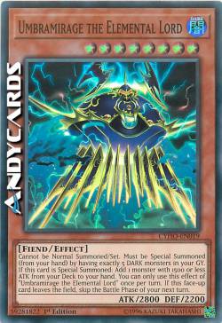 UMBRAMIRAGE IL SIGNORE ELEMENTALE