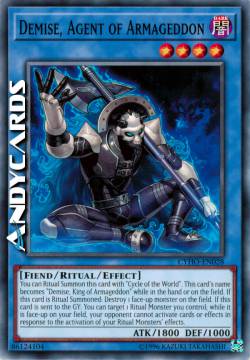 DEMISE, AGENTE DELL'ARMAGEDDON