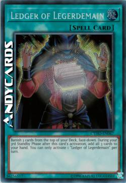 PRESTIDIGITAZIONE LIBRO MASTRO