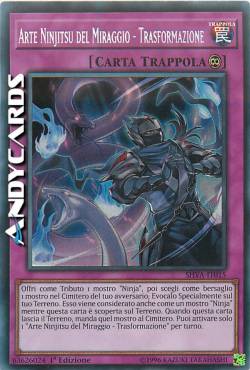 ARTE NINJITSU DEL MIRAGGIO - TRASFORMAZIONE