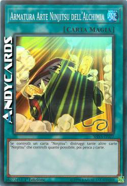 ARMATURA ARTE NINJITSU DELL'ALCHIMIA