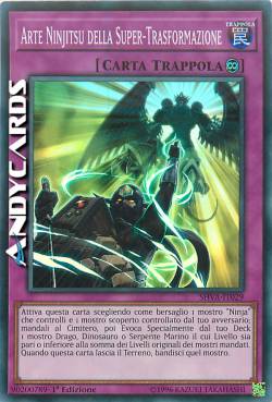 ARTE NINJITSU DELLA SUPER-TRASFORMAZIONE