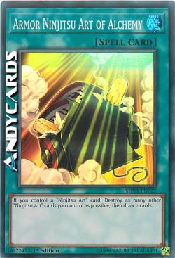 ARMATURA ARTE NINJITSU DELL'ALCHIMIA