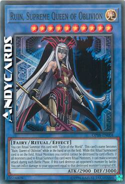 RUIN, SUPREMA REGINA DELL'OBLIO