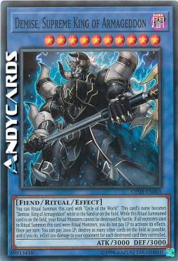 DEMISE, SUPREME KING OF ARMAGEDDON