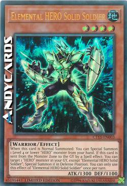 SOLDATO SOLIDO EROE ELEMENTALE