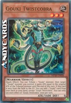 GOUKI ATTORCIGLIOCOBRA