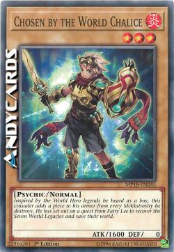 CHOSEN BY THE WORLD CHALICE