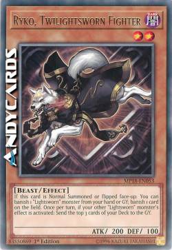 RYKO, COMBATTENTE FEDELE DELLA LUCE CREPUSCOLARE