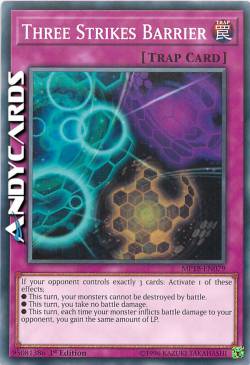 BARRIERA TRIPLO COLPO