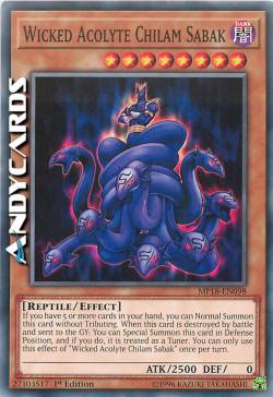 MALVAGIO ACCOLITO CHILAM SABAK