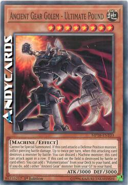 ANCIENT GEAR GOLEM - ULTIMATE POUND