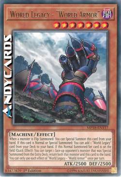 EREDITÀ DEL MONDO - "ARMATURA DEL MONDO"