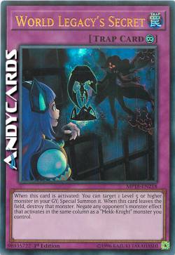 WORLD LEGACY'S SECRET