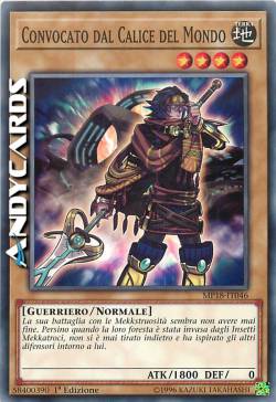 CONVOCATO DAL CALICE DEL MONDO