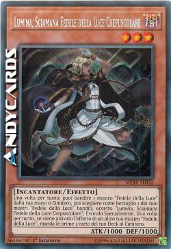 LUMINA, SCIAMANA FEDELE DELLA LUCE CREPUSCOLARE