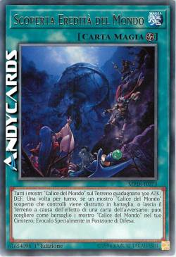 SCOPERTA EREDITÀ DEL MONDO