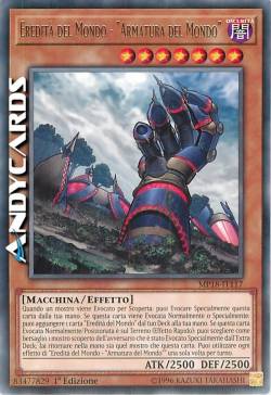 EREDITÀ DEL MONDO - "ARMATURA DEL MONDO"