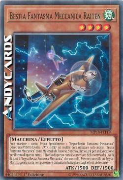 BESTIA FANTASMA MECCANICA RAITEN