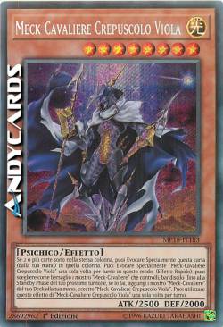 MECK-CAVALIERE CREPUSCOLO VIOLA