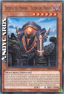 EREDITÀ DEL MONDO - "SCUDO DEL MONDO"