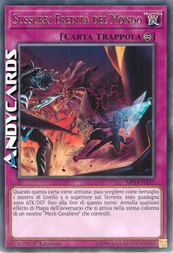 SUSSURRI EREDITÀ DEL MONDO