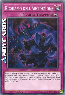 RICHIAMO DELL'ARCIDEMONE