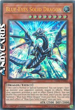 DRAGO SOLIDO OCCHI BLU