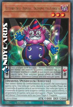 ATTORE DELL'ABISSO - INTERMEZZO COMICO