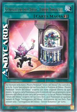 SCENEGGIATURA DELL'ABISSO - TERRORE ROMANTICO