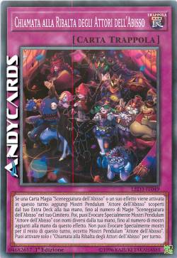 CHIAMATA ALLA RIBALTA DEGLI ATTORI DELL'ABISSO