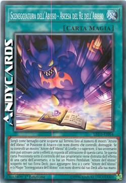 SCENEGGIATURA DELL'ABISSO - ASCESA DEL RE DELL'ABISSO