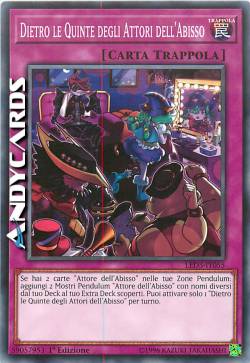 DIETRO LE QUINTE DEGLI ATTORI DELL'ABISSO