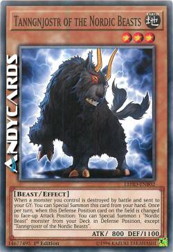 TANNGNJOSTR OF THE NORDIC BEASTS