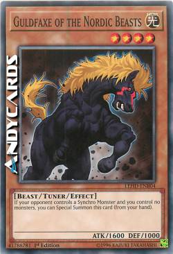 GULDFAXE DELLE BESTIE NORDIC